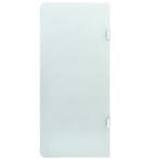 vidaXL Urinoirschot 90x40 cm gehard glas, Verzenden, Nieuw