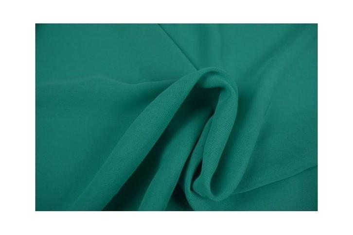 15 meter chiffon stof - Turquoise, Hobby en Vrije tijd, Stoffen en Lappen, 120 cm of meer, 200 cm of meer, Overige kleuren, Nieuw