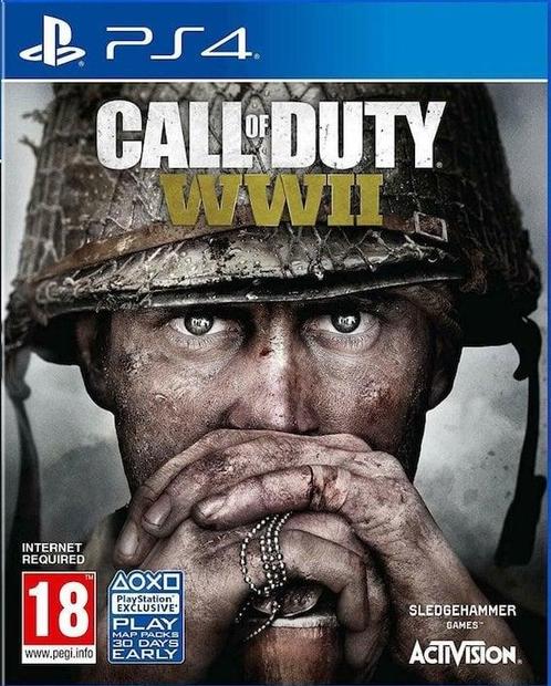 Call of Duty WWII (Losse CD) (PS4 Games), Spelcomputers en Games, Games | Sony PlayStation 4, Zo goed als nieuw, Ophalen of Verzenden