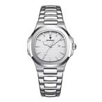 Luxe Vierkant Kwarts Horloge - 3 ATM Waterdicht Lichtgevend, Verzenden, Nieuw, Poedagar