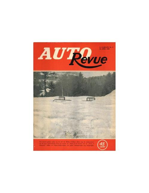 1953 AUTO REVUE MAGAZINE 9 NEDERLANDS, Boeken, Auto's | Folders en Tijdschriften