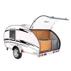 Te huur: Gobanna 1500 Brake(330 KG) B-rijbewijs mini caravan, Caravans en Kamperen, Verhuur