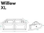 Lionelo Willow XXL - Box voor babys - 187 cm x 207 cm x 68, Verzenden, Zo goed als nieuw