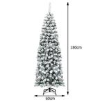 2dekans | Coast Potlood Kerstboom Met Sneeuw - Met Metalen, Huis en Inrichting, Tafels | Salontafels, Ophalen of Verzenden, Zo goed als nieuw