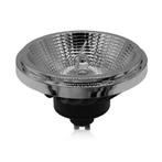 LED AR111 spot | GU10 | Zwart | 15 watt | Dimbaar, Led-lamp, Nieuw, Bipin of Steekvoet, Ophalen of Verzenden