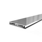 Aluminium klemlijst met beglazingsrubber en schroeven-4000 m, Doe-het-zelf en Verbouw, Ophalen of Verzenden, Nieuw