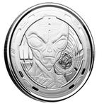 Ghana Africa Alien 1 oz 2022 (25.000 oplage), Postzegels en Munten, Munten | Afrika, Verzenden, Overige landen, Losse munt, Zilver