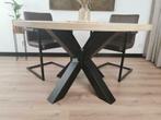 Ronde tafel van Massief eiken ook verjongd GRATIS BEZORGD