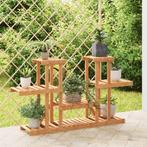 vidaXL Plantenstandaard 110x25x73 cm massief vurenhout, Tuin en Terras, Verzenden, Nieuw