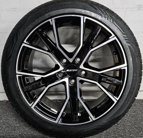 All Season set | VW Caddy 5 | 18 inch | GMP Gunner Black Pol, Auto-onderdelen, Banden en Velgen, 18 inch, All Season, 225 mm, Bestelwagen