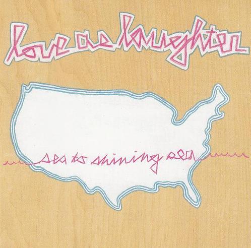 cd - Love As Laughter - Sea To Shining Sea, Cd's en Dvd's, Cd's | Overige Cd's, Zo goed als nieuw, Verzenden