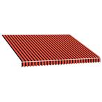 Zonneschermdoek 400x300 - OP = OP - Oranje & Bruin Canvas, Tuin en Terras, Nieuw, Ophalen of Verzenden, 150 tot 300 cm, 250 cm tot 450 cm