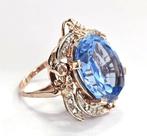 Zonder Minimumprijs - Ring - 9 kt. Roségoud, Zilver -, Nieuw