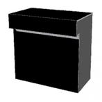 Toonbank U-Frame Thick Zwart C-PUH-005.Black, Zakelijke goederen, Kantoor en Winkelinrichting | Kantoormeubilair en Inrichting
