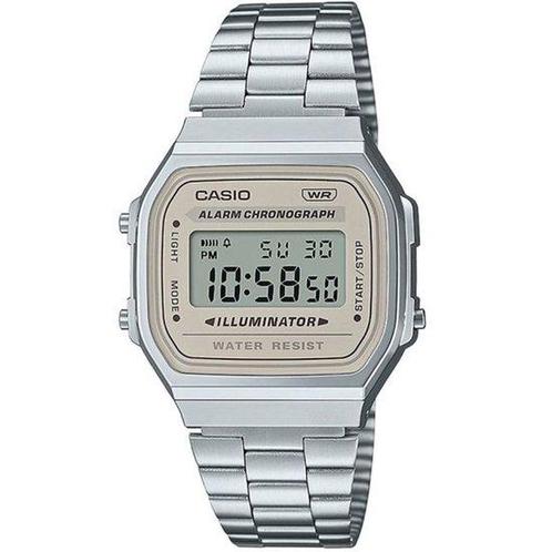 Casio Casio Collection Vintage A168WA-8AYES Horloge - Staal, Sieraden, Tassen en Uiterlijk, Horloges | Heren, Verzenden