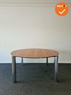 Ahrend 1030 vergadertafel - Rond 160cm - Bruin, Vergader- of Presentatieruimte, Ophalen of Verzenden, Gebruikt, Tafel