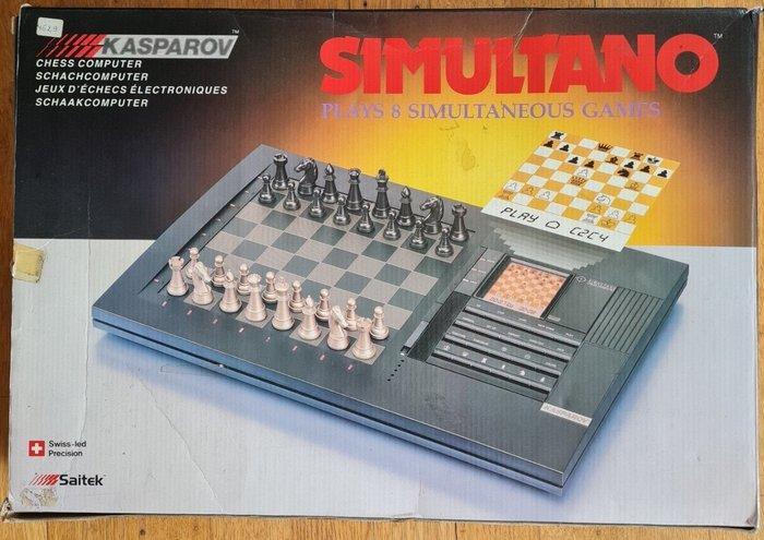 Saitek - Schaakspel - Kasparov Simultano electronic chess, Spelcomputers en Games, Spelcomputers | Overige Accessoires
