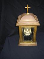 Memento Mori - Gesneden schedel in schrijn - 26 cm -, Antiek en Kunst