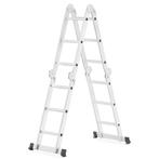 Vouwladder - werkhoogte 4,50 m - aluminium - multifunctio..., Ophalen of Verzenden, Nieuw