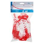 ProPlus Veiligheidsketting - Rood-Wit - Kunststof - 5m -..., Ophalen of Verzenden, Nieuw