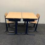 Complete school set van 40 stuks tafels + stoelen (stip, Huis en Inrichting, Stoelen, Ophalen of Verzenden, Gebruikt, Hout, Eén