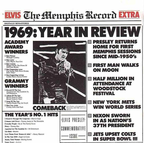 cd - Elvis Presley - The Memphis Record, Cd's en Dvd's, Cd's | Overige Cd's, Zo goed als nieuw, Verzenden