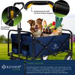 KESSER® Bolderkar - Opvouwbaar - Bolderwagen  - Blauw, Verzenden, Zo goed als nieuw