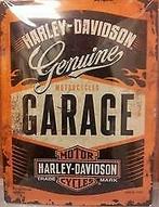 Harley-Davidson genuine garage reclamebord, Verzamelen, Merken en Reclamevoorwerpen, Nieuw, Verzenden