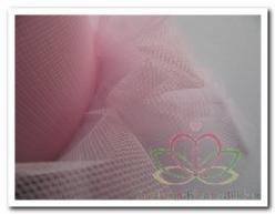 Lint Tule 8 cm. Rol 50 m Rose Lint Tule 8 cm., Hobby en Vrije tijd, Knutselen, Nieuw, Ophalen of Verzenden