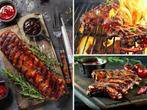 1, 2 ,3 of 4 kilo gegaarde spareribs afhalen bij Holy-Grill, Witgoed en Apparatuur, Nieuw