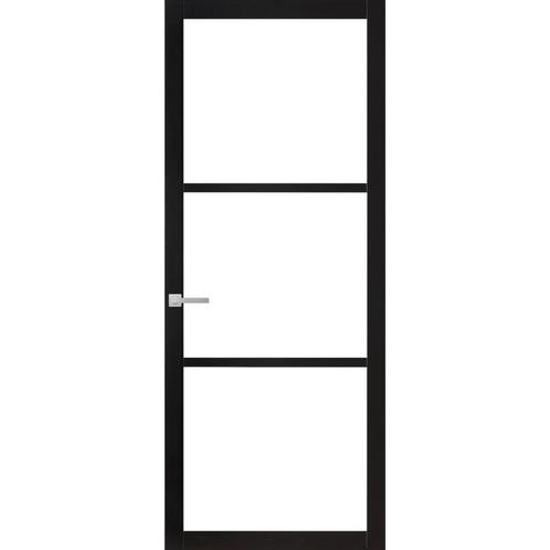Weekamp binnendeur WK6306-C 83x211,5 (Opdek rechtsdraaiend), Doe-het-zelf en Verbouw, Deuren en Horren, Nieuw, Glas, Hout, Binnendeur