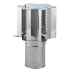 Schoorsteenkap Firemaster Excellent 150 Rvs, Nieuw