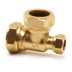 Kuterlite knelkoppeling Ø28x28x22 T-stuk, Doe-het-zelf en Verbouw, Verwarming en Radiatoren, Verzenden, Nieuw