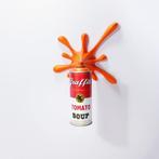 2FAST - Orange Graffiti Tomato Soup Splash Sculpture