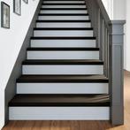 vidaXL Traptreden 12 st 90x25x2 cm massief eikenhout, Doe-het-zelf en Verbouw, Verzenden, Nieuw