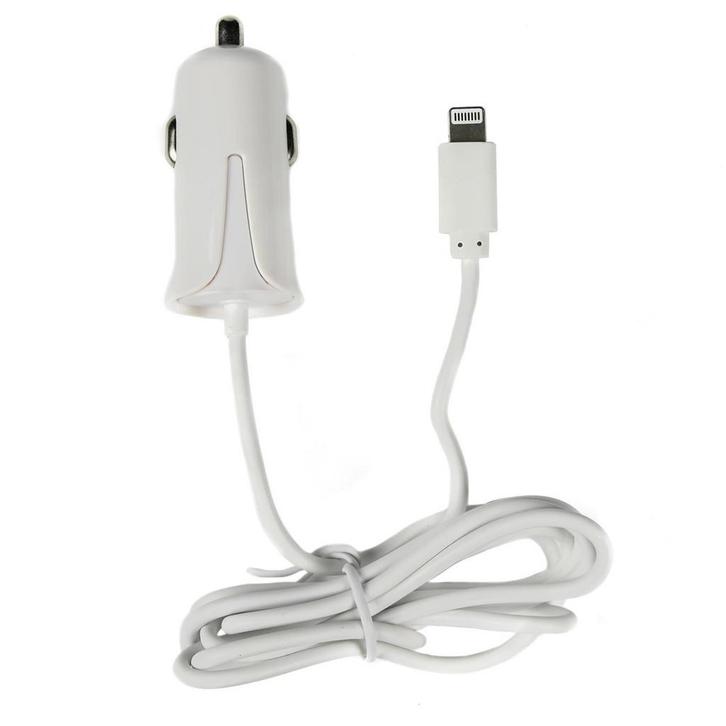 Benson Autolader met Lightning kabel - 1.2 meter - 12-24v..., Auto diversen, Auto-accessoires, Nieuw, Ophalen of Verzenden