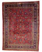 Xxl groot Perzisch tapijt mashad 420x310 wollen vloerkleed, Groot Perzisch tapijt  wollen vloerkleed handgeknoopt iran 4x3, 200 cm of meer