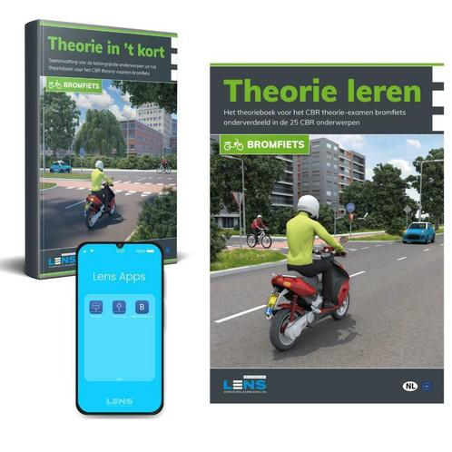 Theorie Bromfiets Scooter Theorieboek  + Samenvatting + Apps, Boeken, Auto's | Boeken, Nieuw, Verzenden