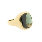 Gouden ring met toermalijn, Gebruikt, Overige kleuren, 20 of groter, Heer