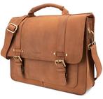 Schouder/laptoptas LEABAG Model Omaha, Ophalen of Verzenden, Nieuw