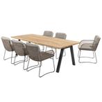 Aprilla Ambassador dining tuinset 240x100xH75 cm 7 delig, Ophalen of Verzenden, Nieuw