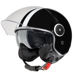 VINZ Arenas - Zwart, Motoren, Kleding | Motorhelmen, Verzenden, Nieuw met kaartje, XS, Jethelm