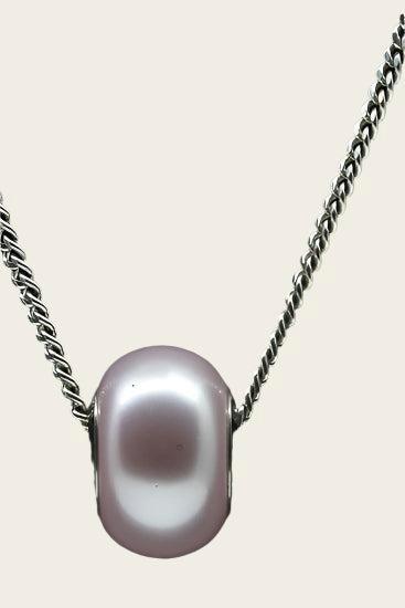 Swarovski Elements rosaline pearl ketting hanger, Sieraden, Tassen en Uiterlijk, Kettinghangers, Nieuw, Verzenden