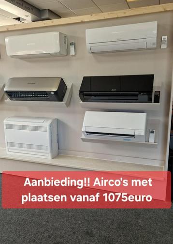 Split Airco Mitsubishi Daikin Lg Mitsui Aux met montage beschikbaar voor biedingen