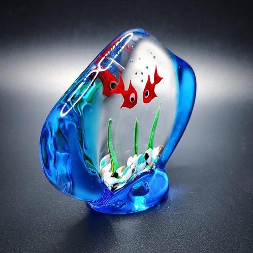 TAGLIAPIETRA - Acquario in vetro di Murano, Antiek en Kunst, Antiek | Glas en Kristal