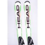 127 kinder skis HEAD SUPERSHAPE TEAM, white/green + Tyrolia, Gebruikt, Verzenden, 100 tot 140 cm, Carve