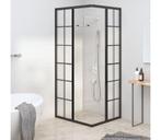 Douchecabine 90x70 | ESG Zwart | Retourdeal 59% Korting, 75 cm of meer, Overige typen, Nieuw, 150 tot 200 cm