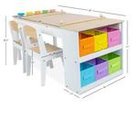 Creatieve Kinder Activiteitentafel met Ezel en Stoelen, Verzenden, Nieuw