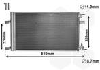 LUCHTCONDENSATOR VOOR CHEVROLET CRUZE J300 2009-2015, Ophalen of Verzenden, Nieuw