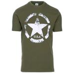 T-shirt vintage US Army Star-5 XL NIEUW